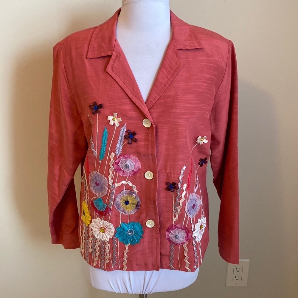 Alex Kim Ribbon Embellished Jacket